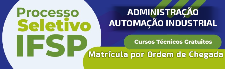 Vagas remanescentes do Ensino Técnico Conc./Sub. 2026.2 - matrícula por ordem de chegada