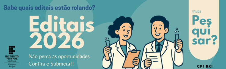 Pesquisa - Editais 2026