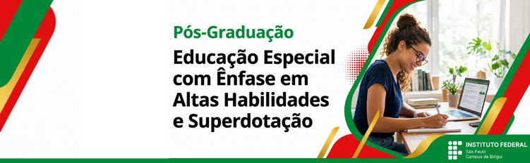 📚 Oportunidade de especialização gratuita no IFSP Campus Birigui!