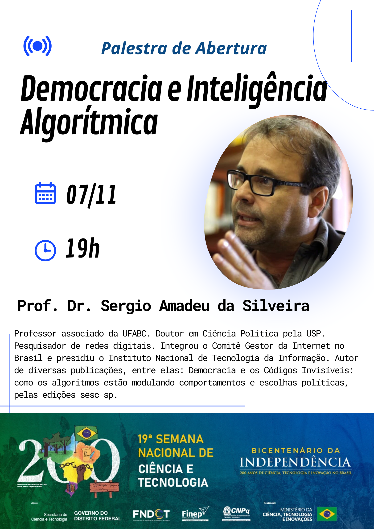 Cartaz Divulgação Palestra 1