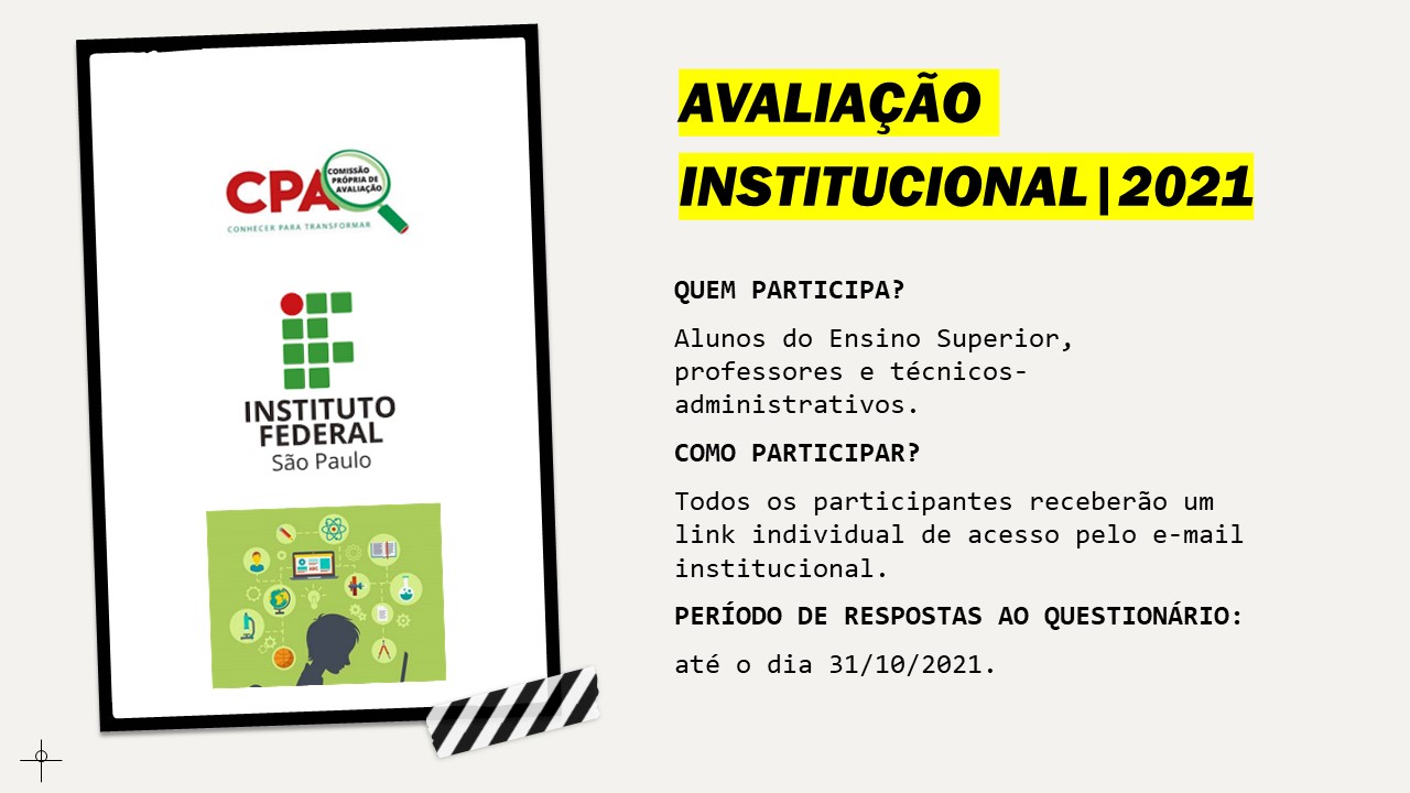 AVALIAÇÃO INSTITUCIONAL