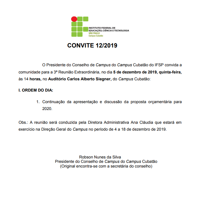 convite extraordinaria 5 12