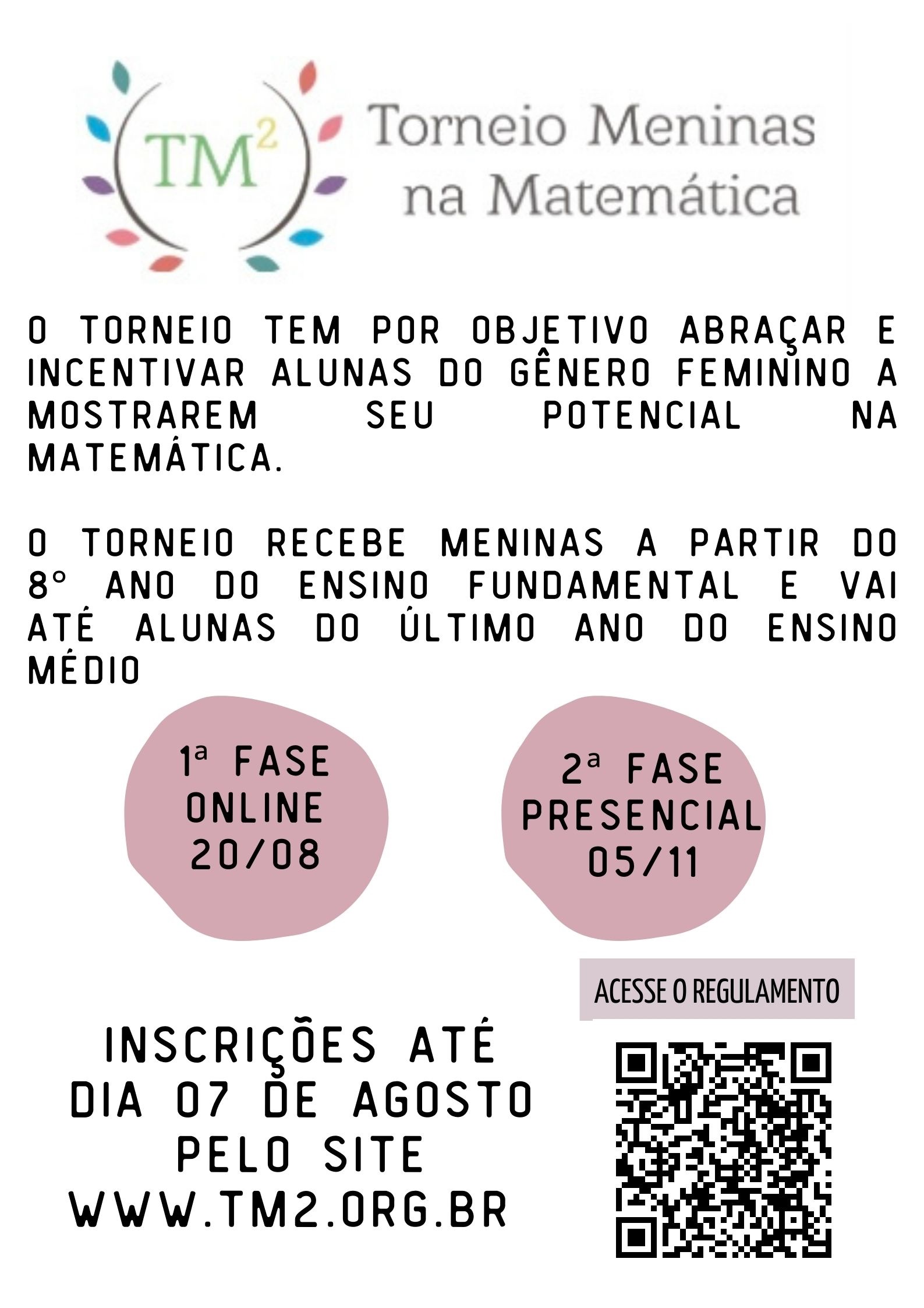 Torneio meninas na matemática