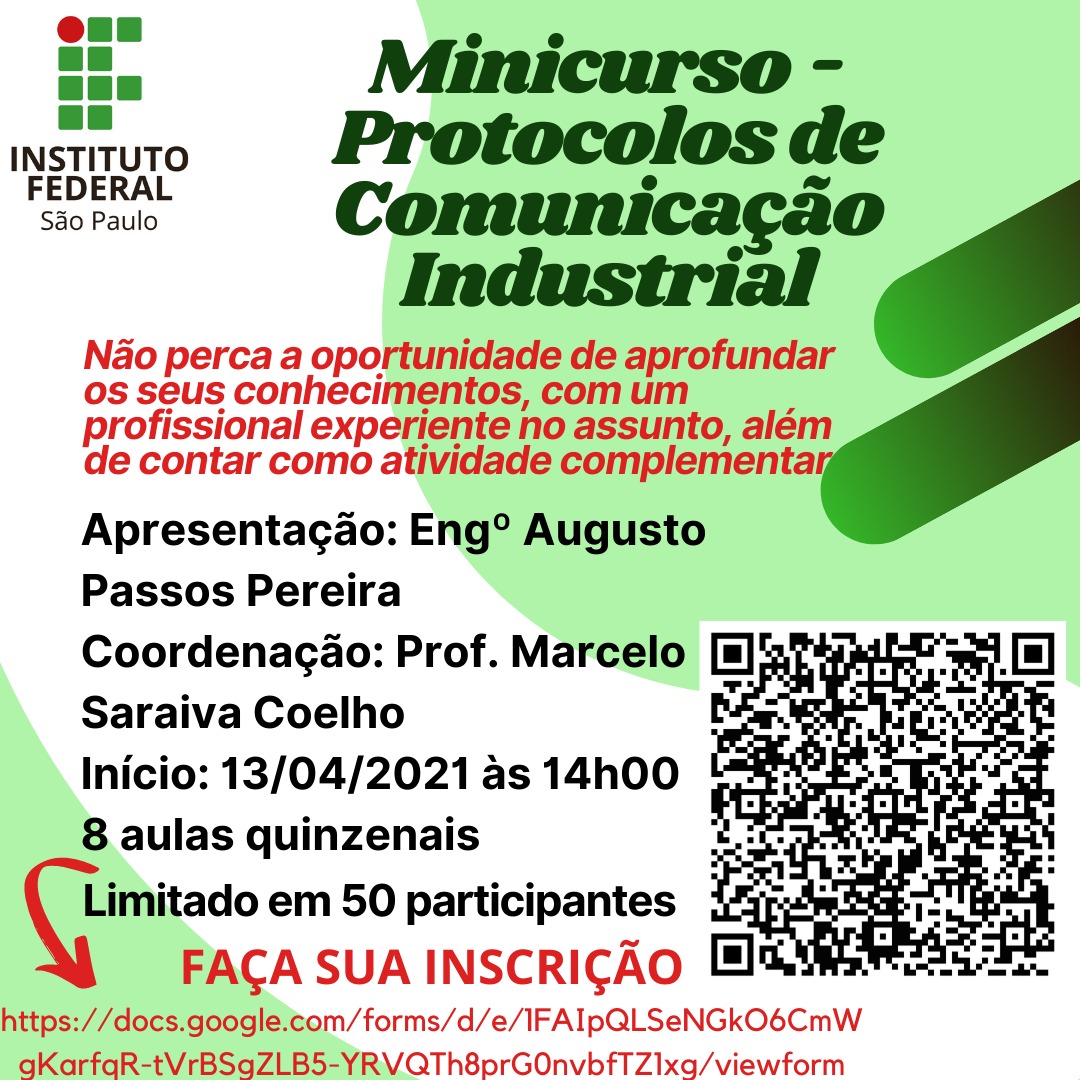 divulga minicurso protocolos