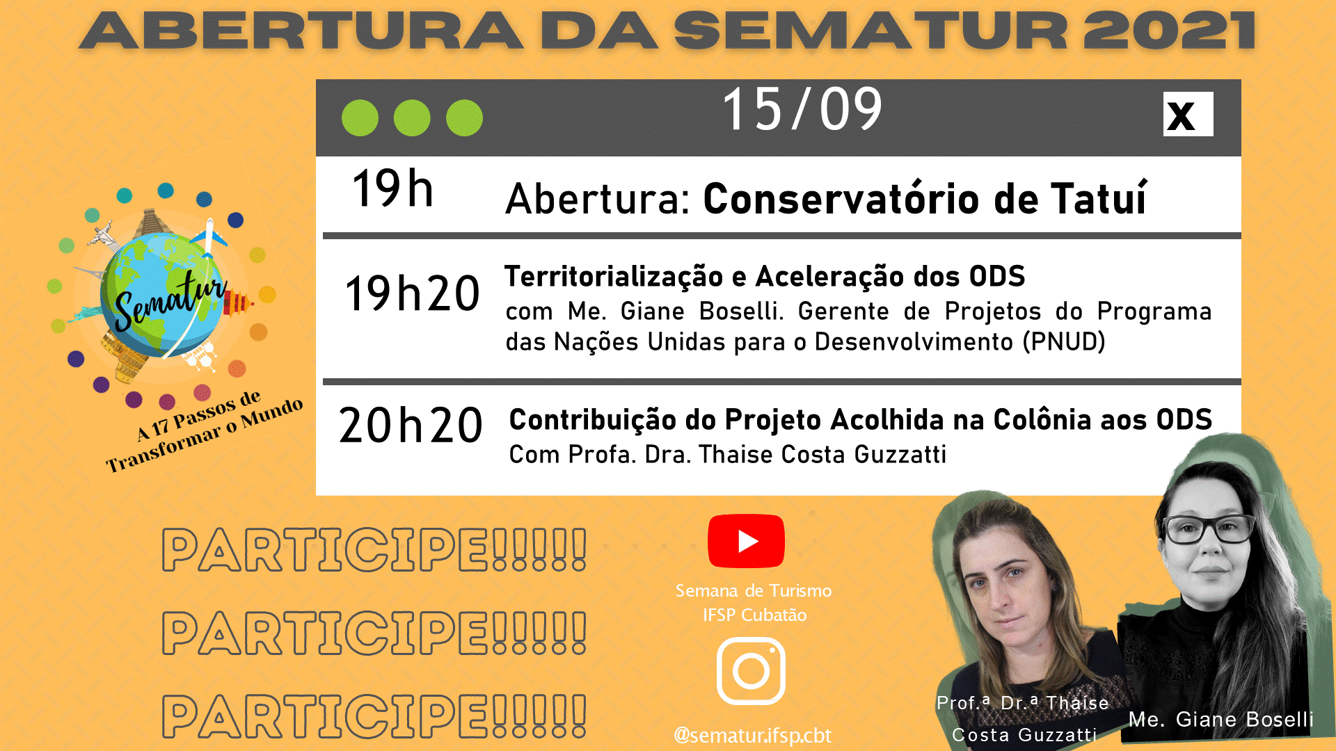 Programação abertura 2