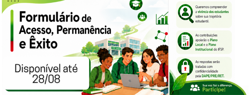 Pesquisa: Acesso, Permanência e Êxito
